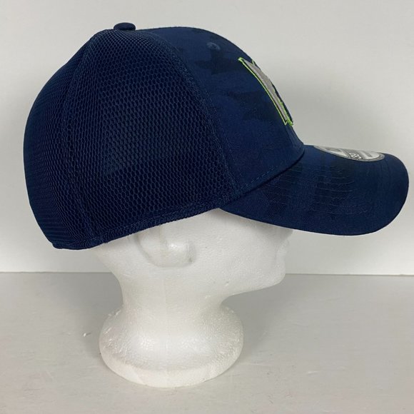 NEW Minnesota Timberwolves New Era 39Thirty Camo Hat Cap Size Medium/Large M/L - Picture 7 of 11